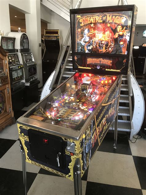 A Magical Duel: Compete with Friends on the Theater of Magic Pinball Machine